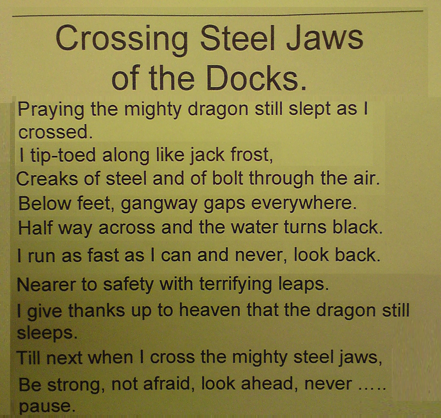 Crossing Steel Jaws - Image 5